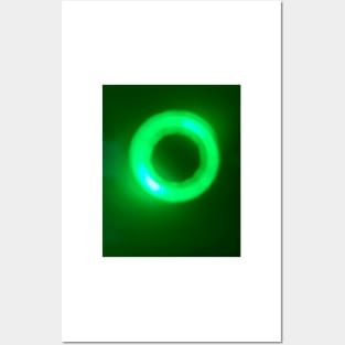 Zeros (Green Rings) Posters and Art